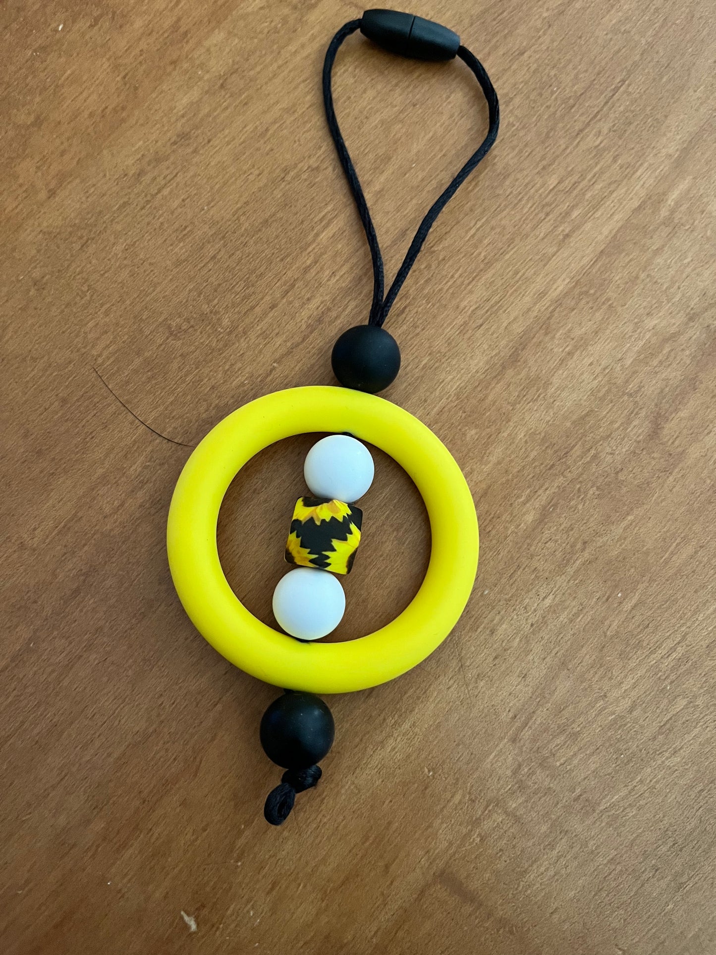 Car Charm - Sunflower Yellow