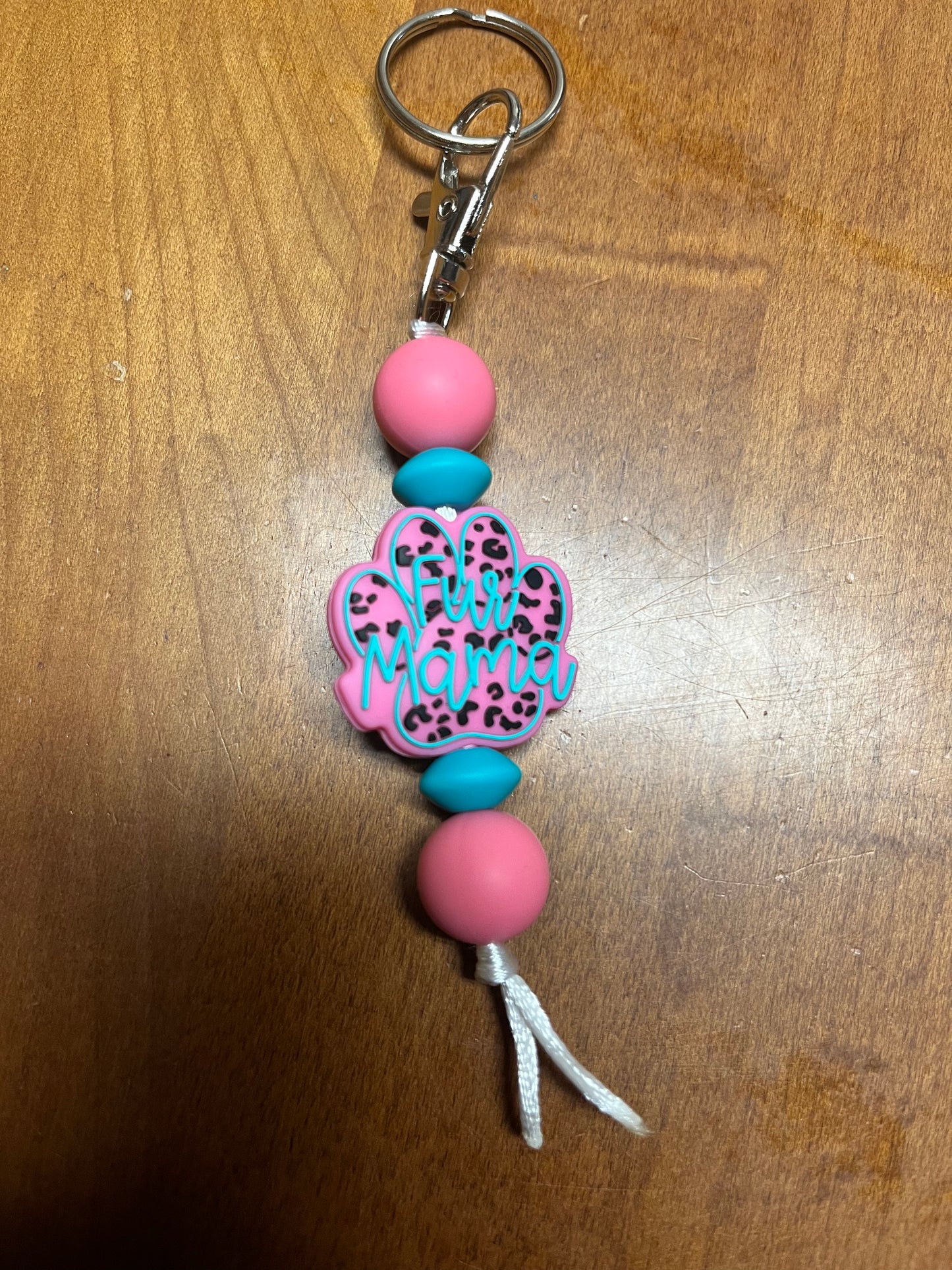 Keychain - Fur Mama - Pink