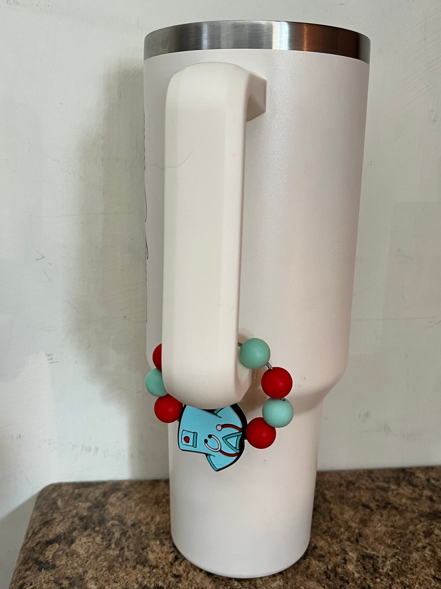 Cup Charm - Scrub top Blue