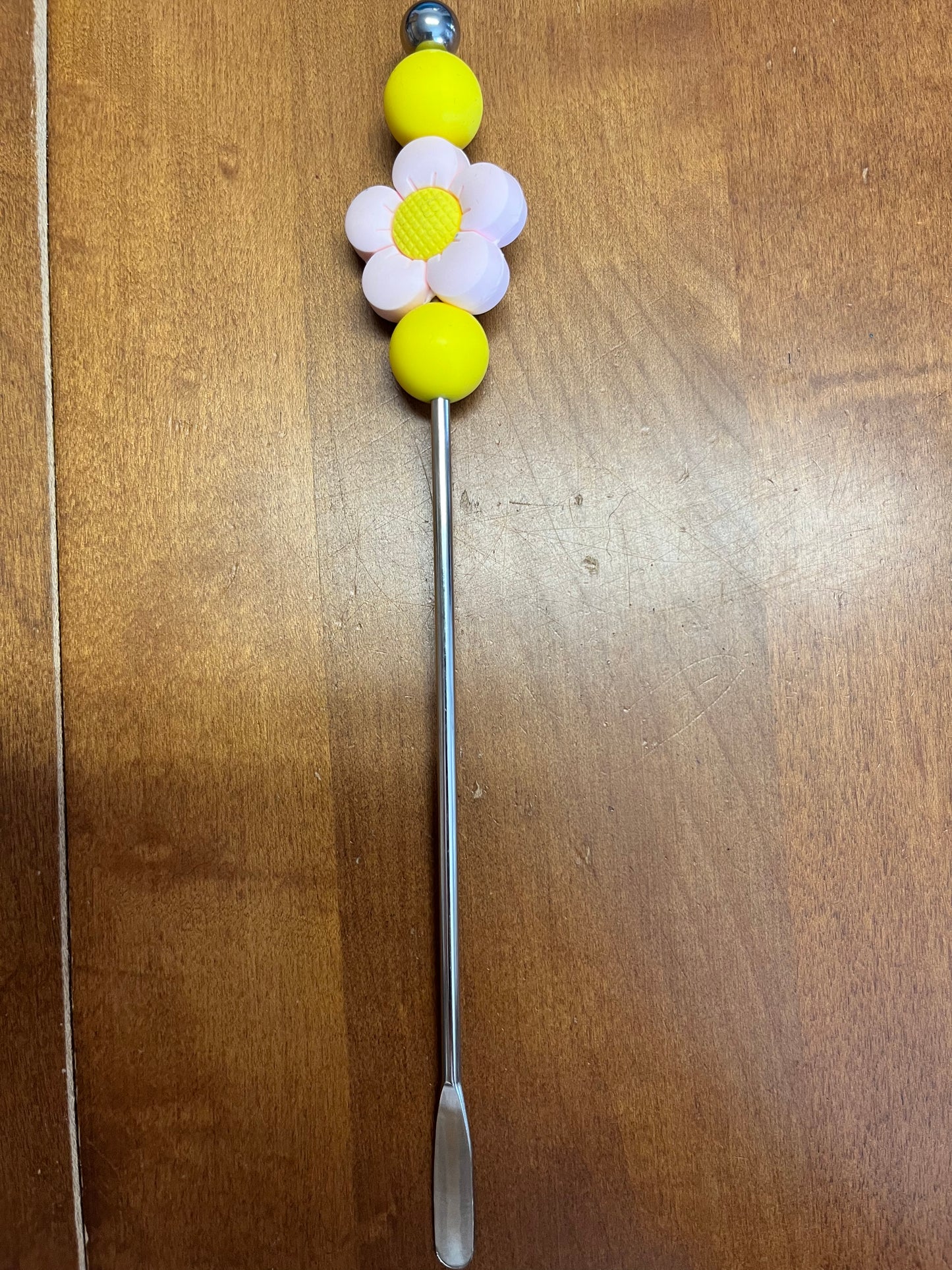 Stirrer - Pink Flower