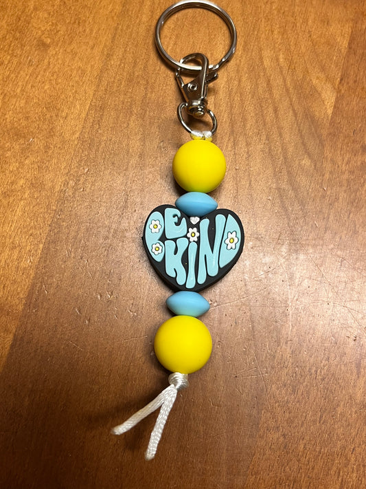 Keychain - Be Kind - Blue