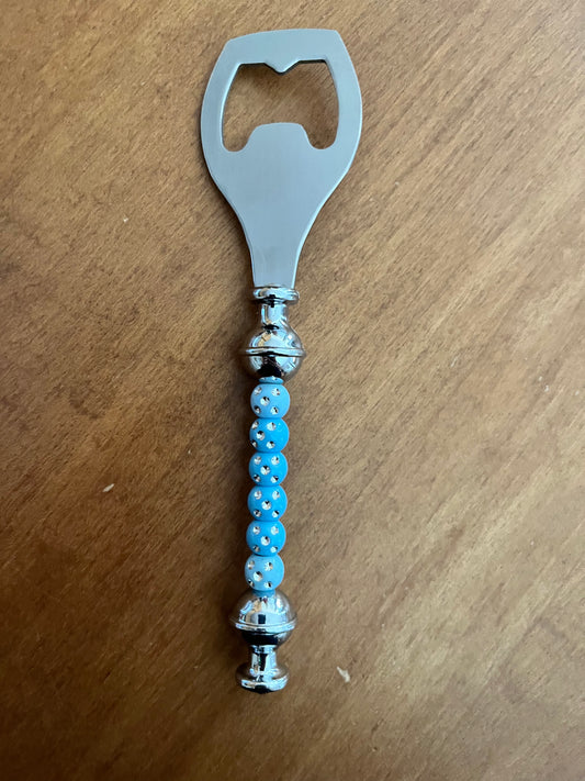 Bottle Opener - Blue Rhinestone