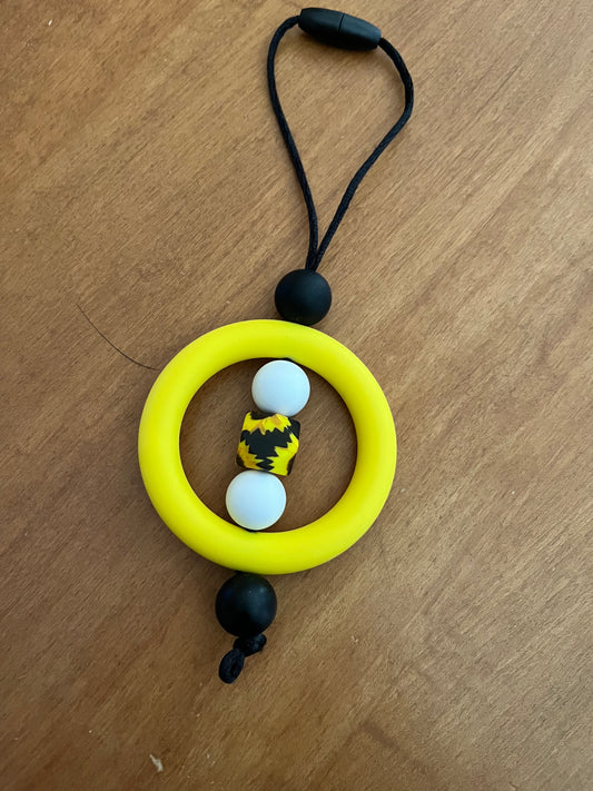 Car Charm - Sunflower Yellow