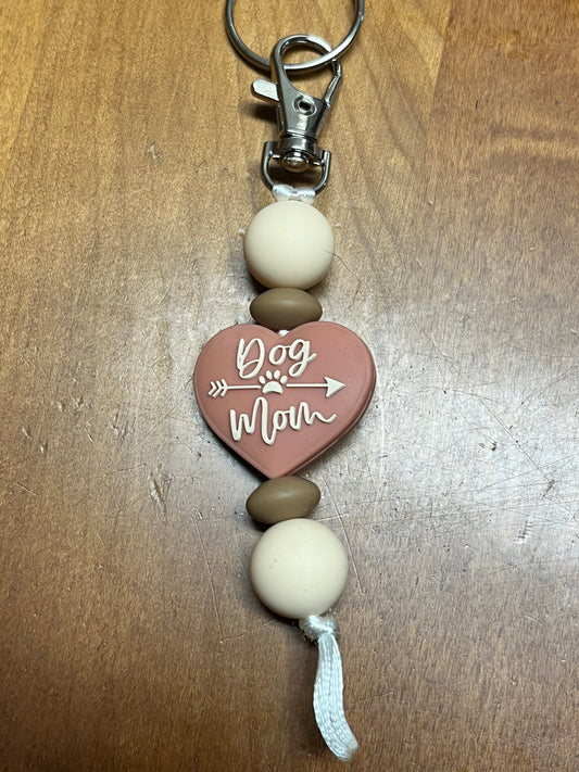 Keychain - Dog Mom Heart