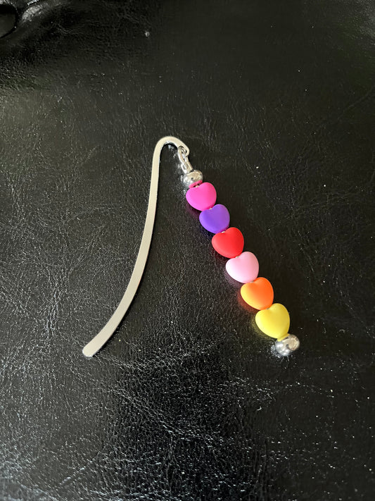 Bookmark - Silicone heart