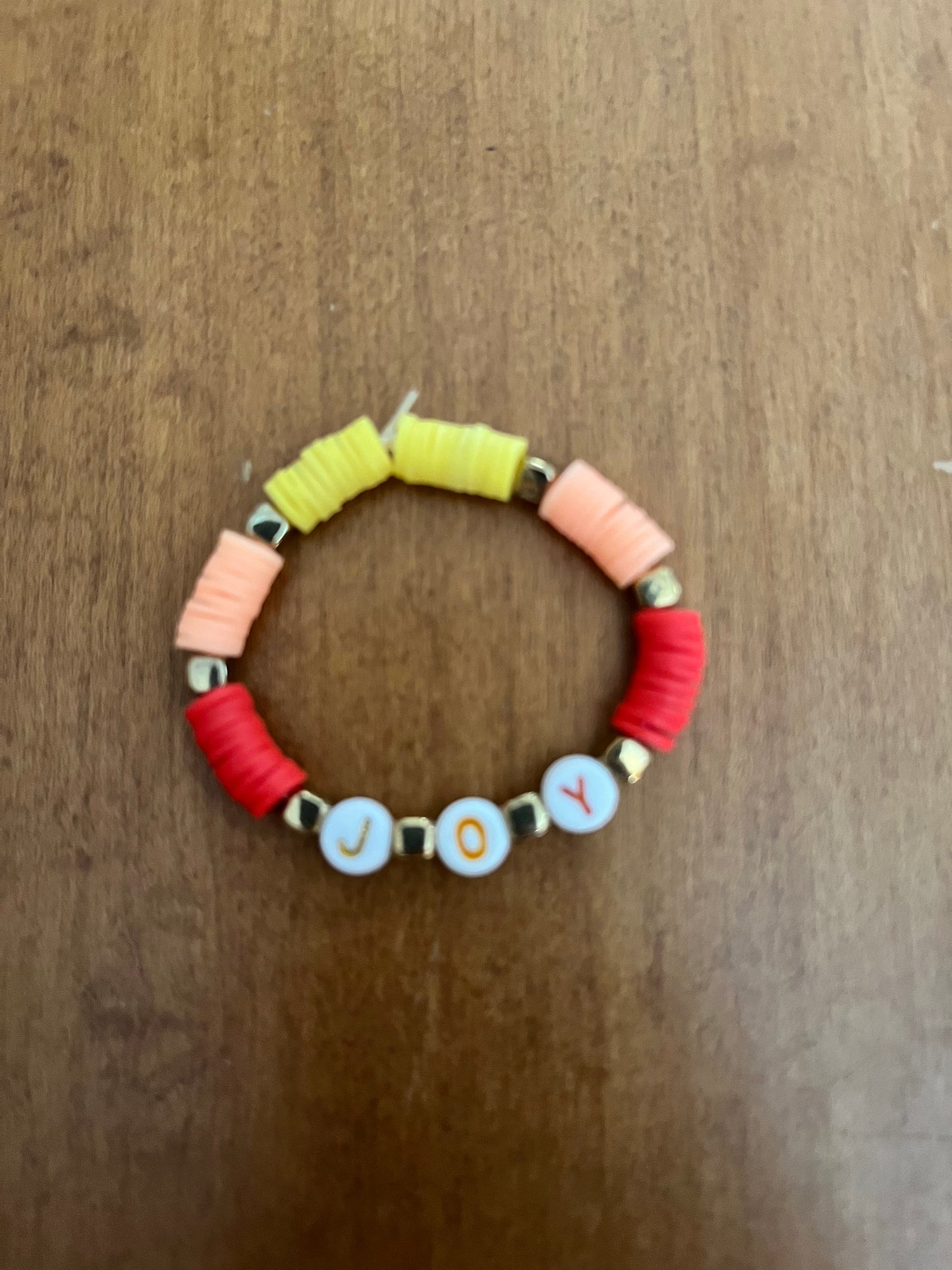 "JOY" bracelet 1