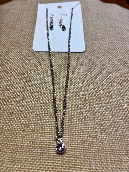 Light Amethyst Set