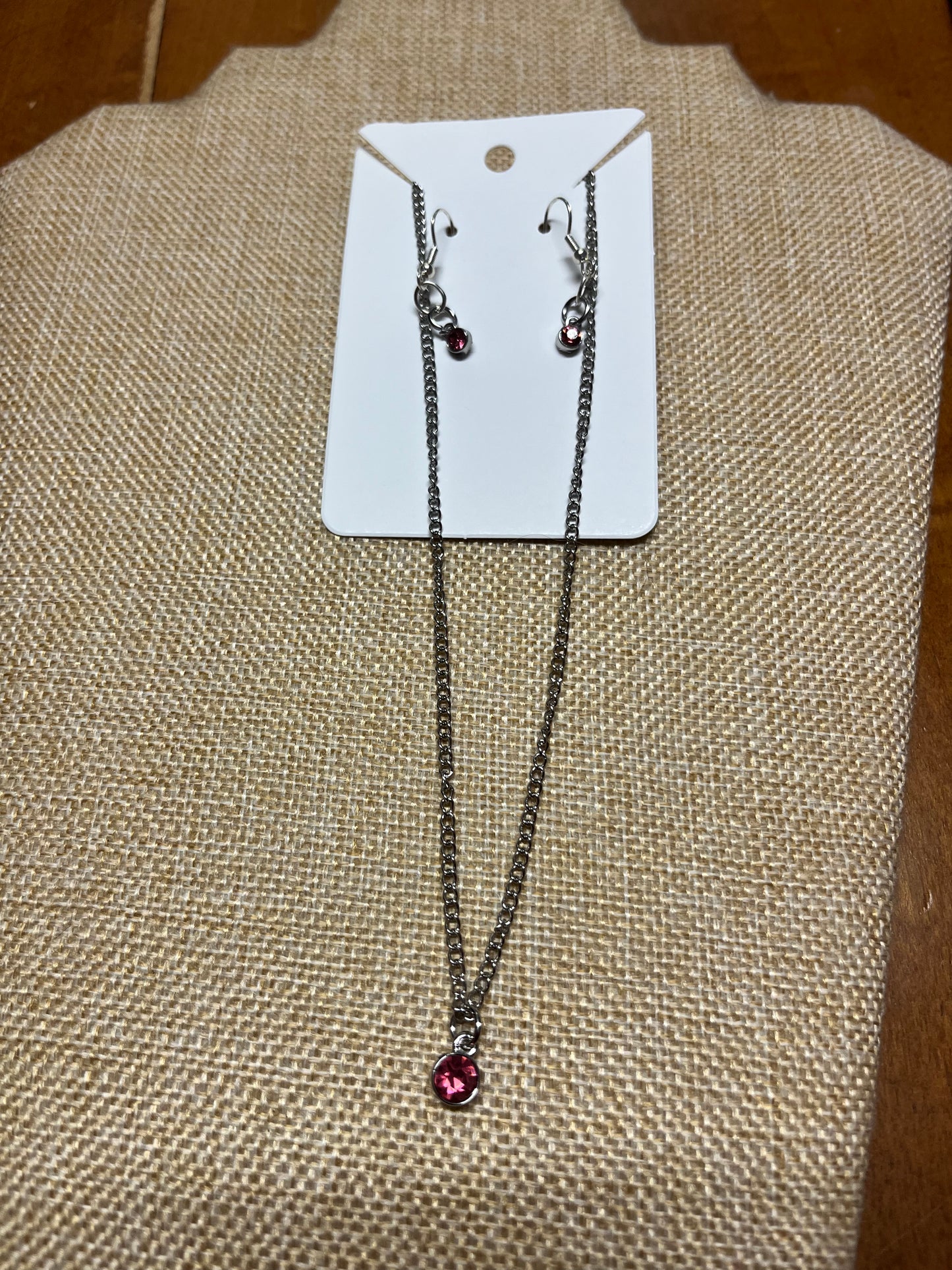 Pink Tourmaline Set