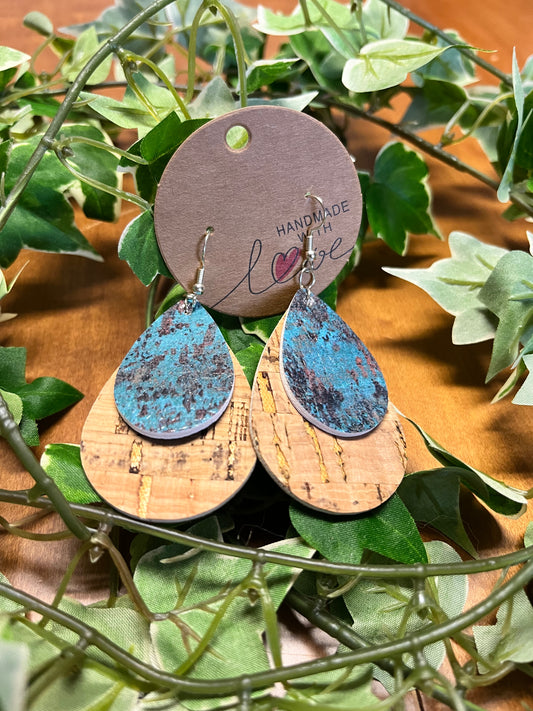 Blue and mixed color Earrings