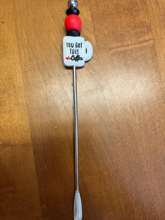 Stirrer - You Got This Coffee - White